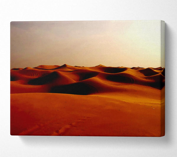  A Canvas Print of Desert Sands Canvas Print
