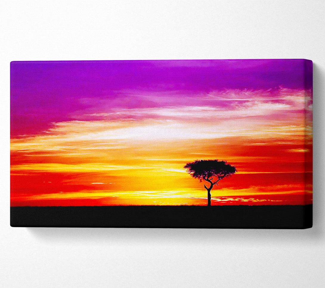  A Canvas Print of Lonsome Tree Canvas Art