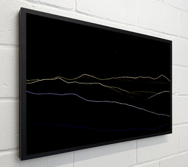 Abstract Neon Landscape 11