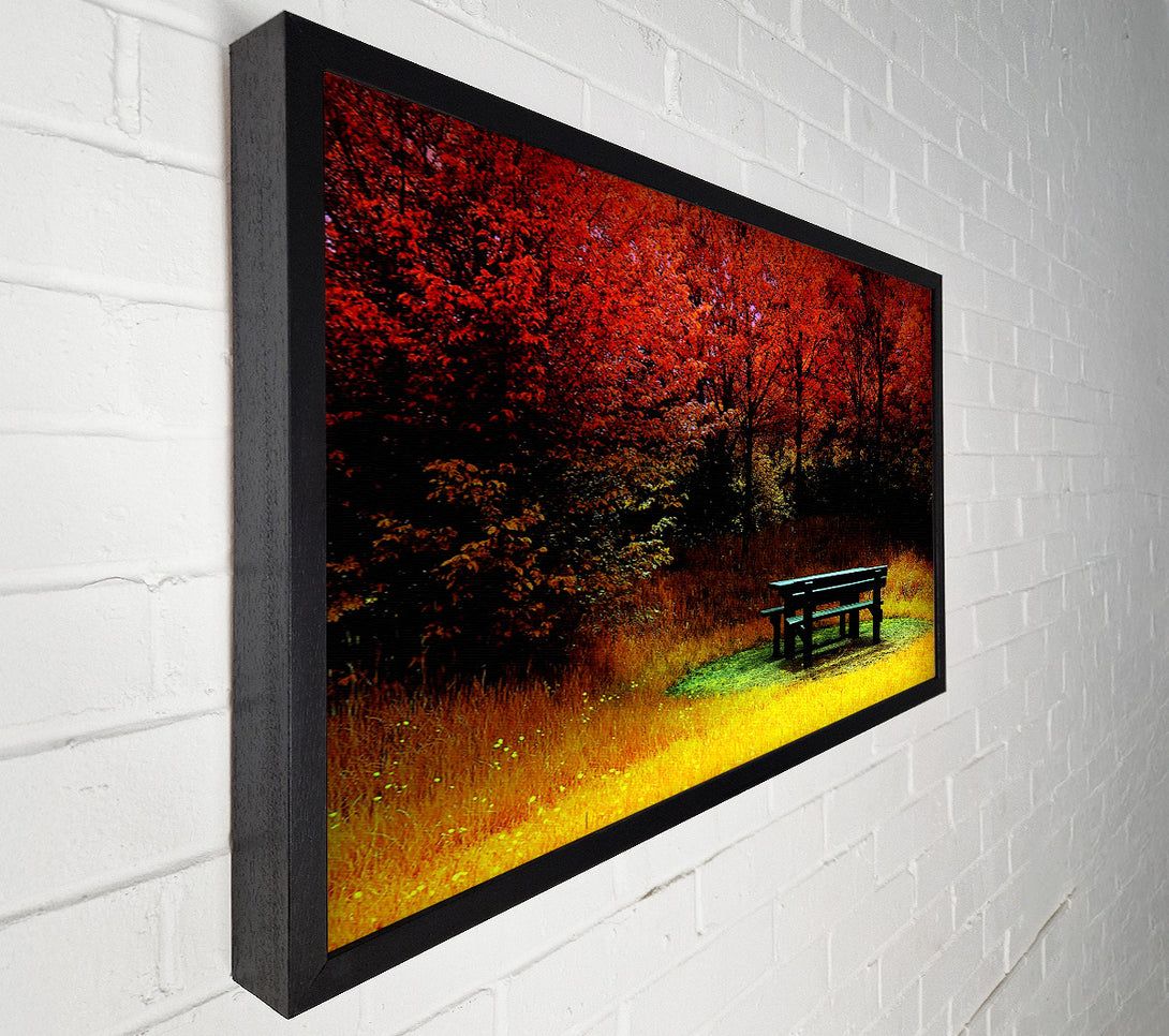  A Canvas Print of The Secret Garden Hideaway Canvas Wall Art