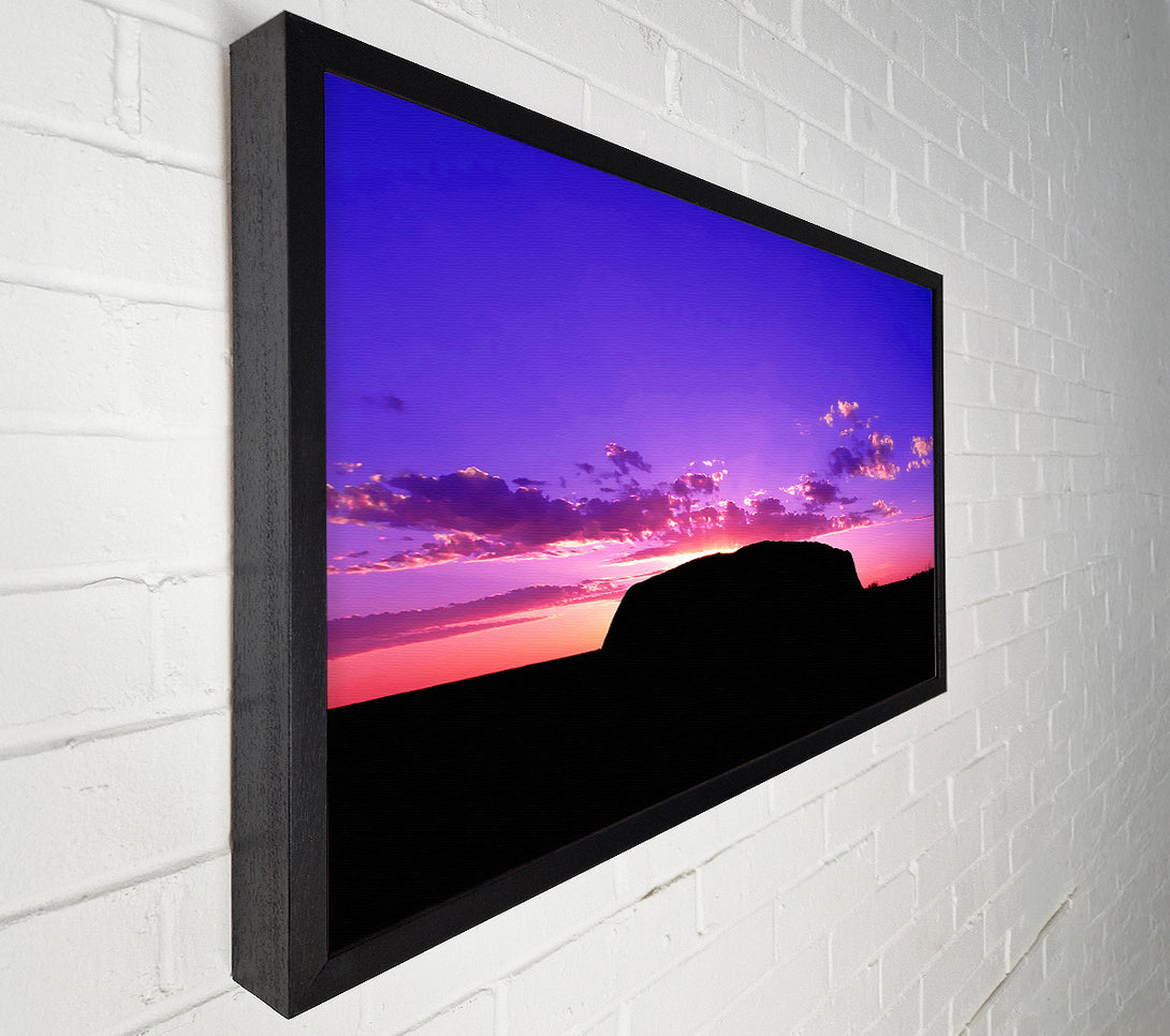  A Canvas Print of Stunning Australian Sunrise Canvas Wall Art