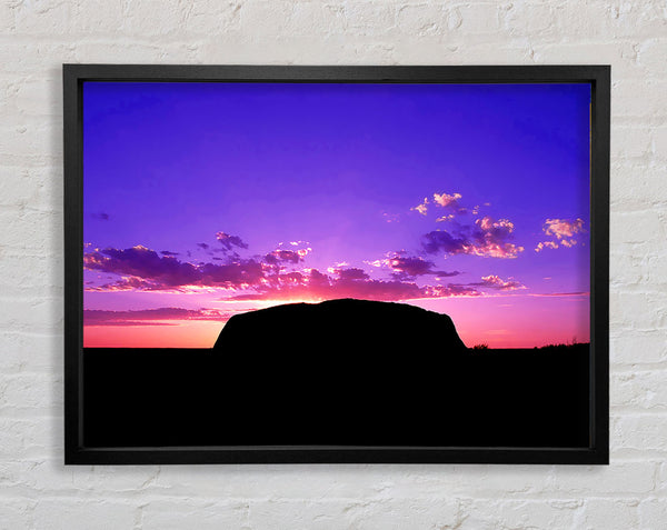 Atemberaubender australischer Sonnenaufgang