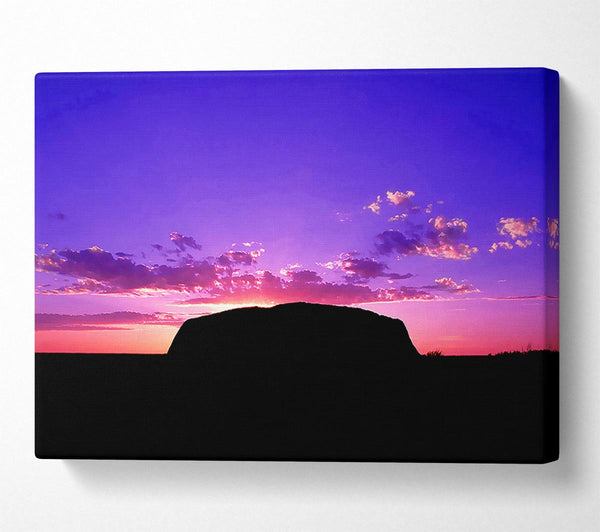  A Canvas Print of Stunning Australian Sunrise Canvas Wall Art