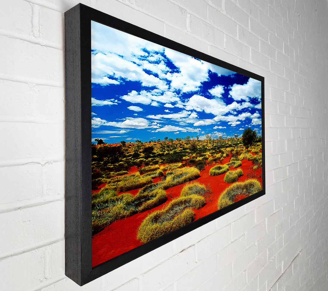  A Canvas Print of Desert Grass Canvas Wall Art