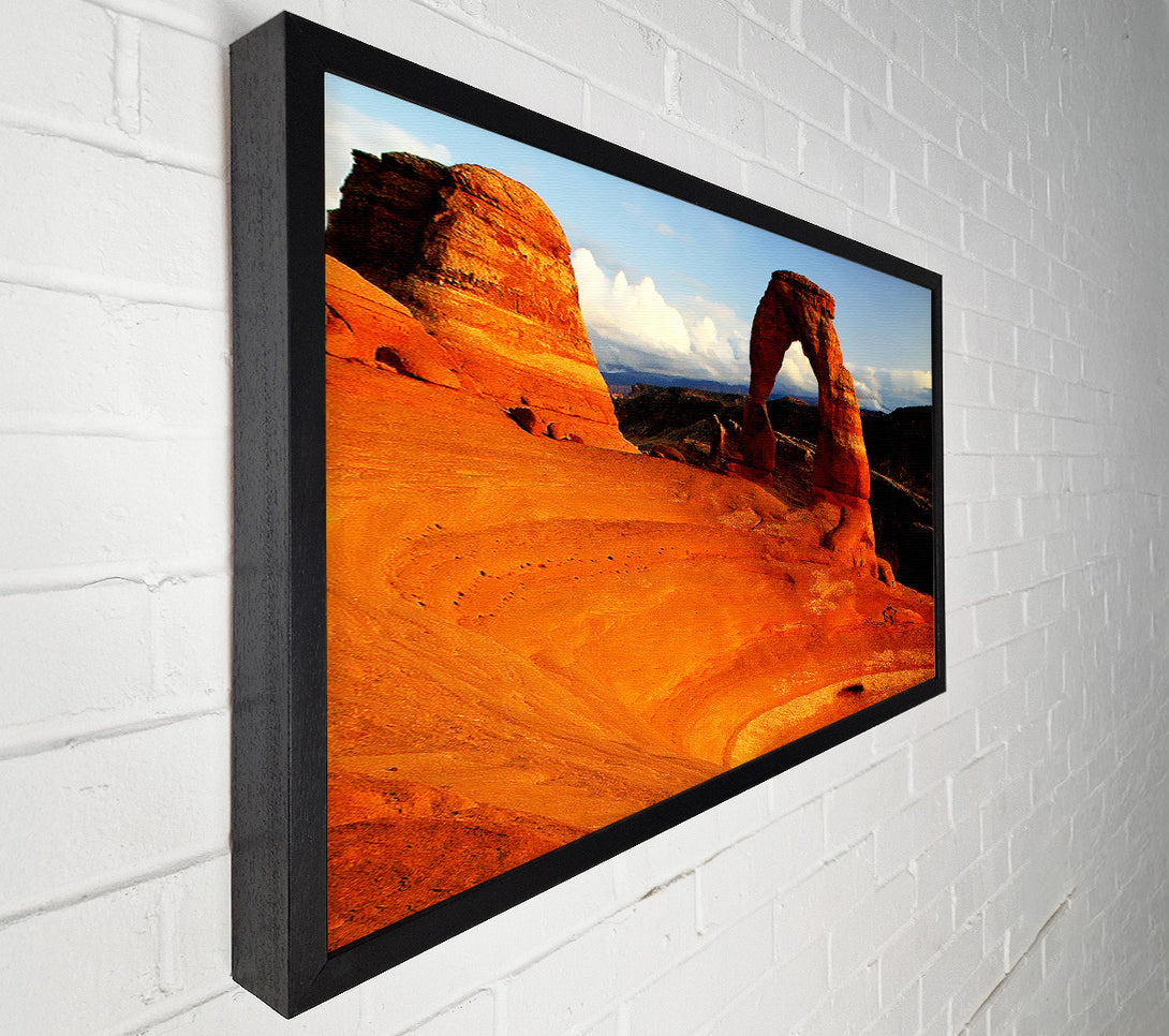  A Canvas Print of Canyon Solace Canvas Art