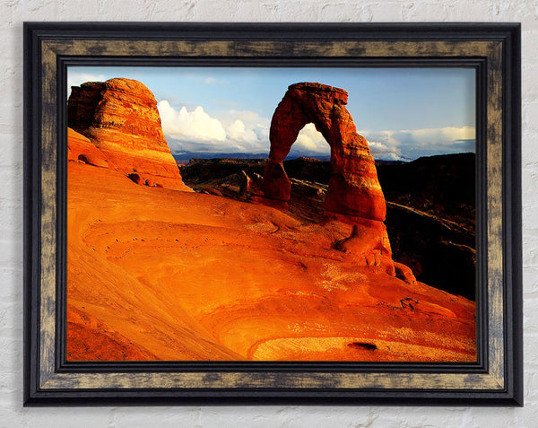 Canyon Solace Framed Print