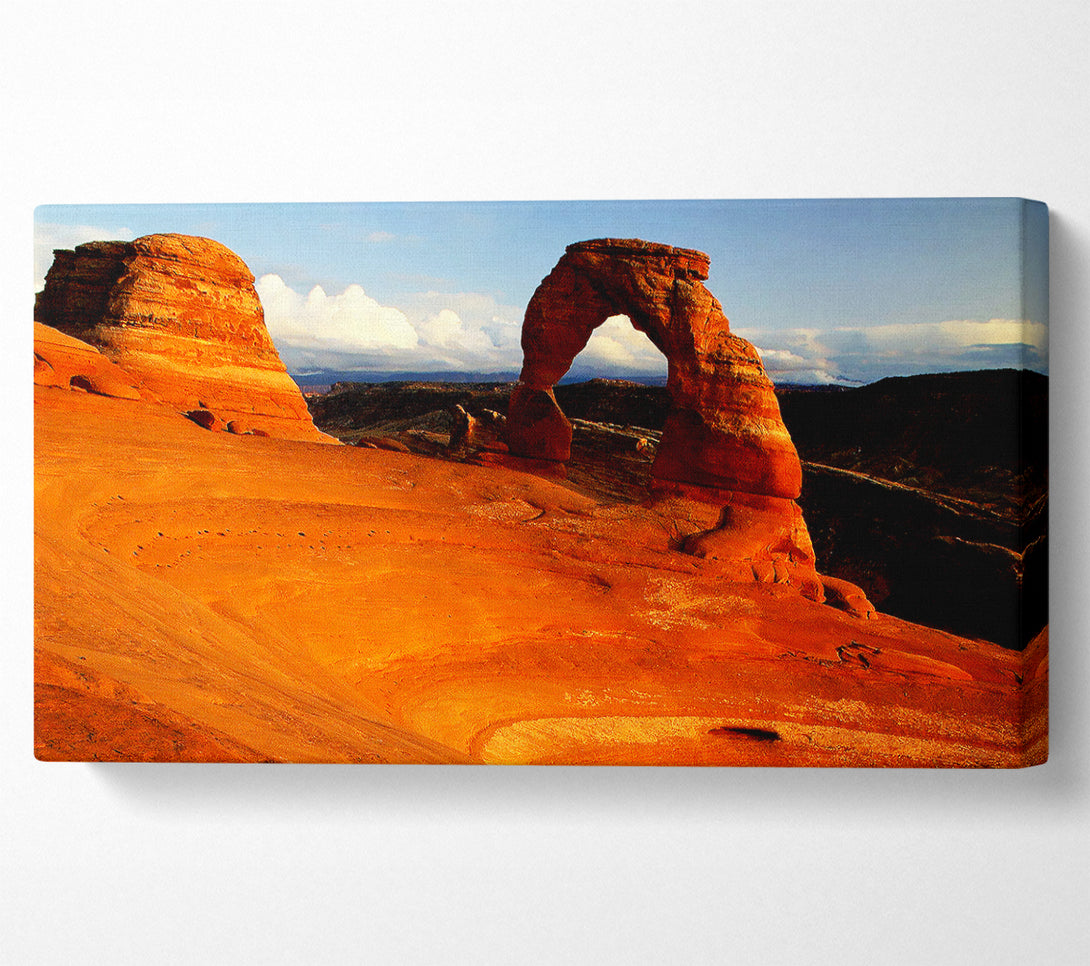  A Canvas Print of Canyon Solace Canvas Art