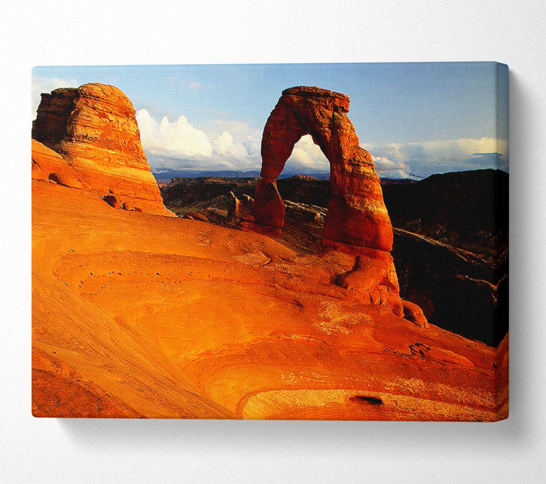  A Canvas Print of Canyon Solace Canvas Art