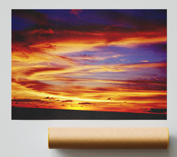Red Sky At Night Shepherds Delight Print
