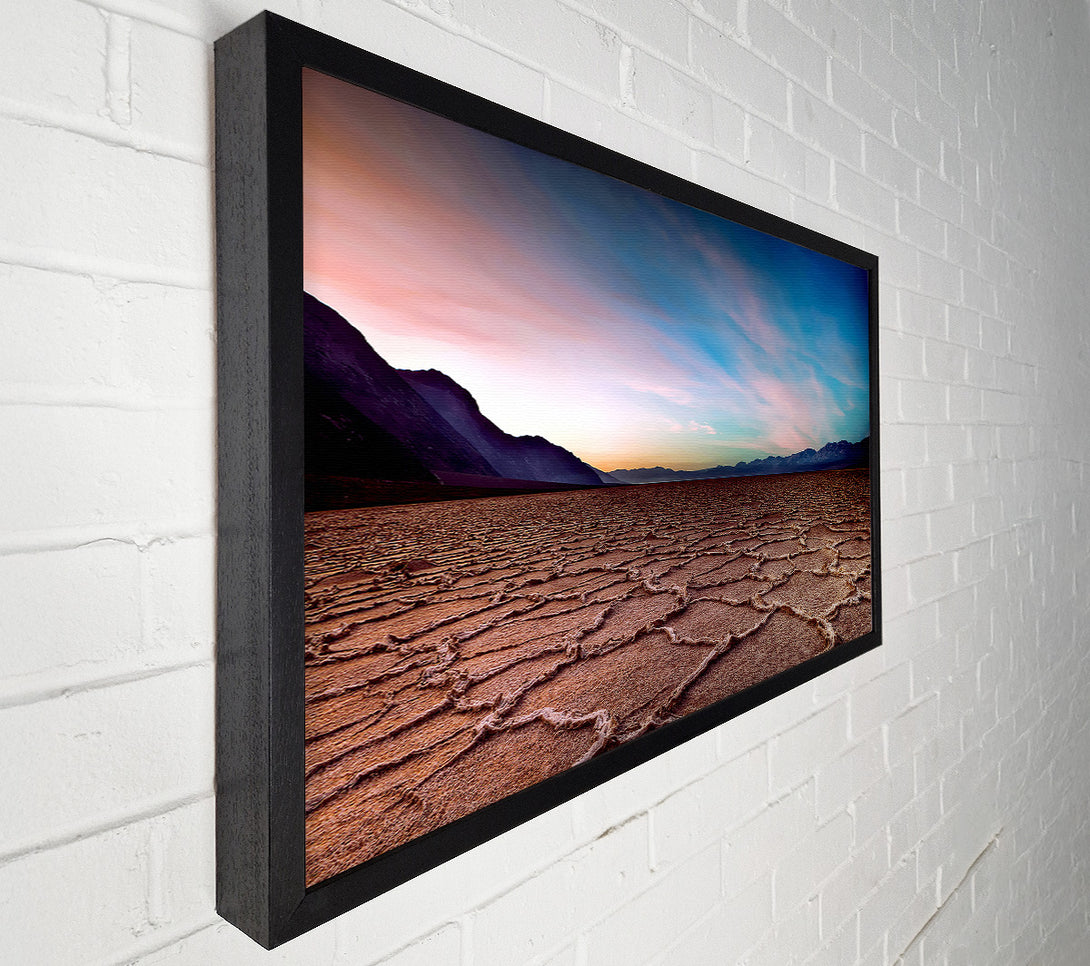  A Canvas Print of Desert Patterns Canvas Print