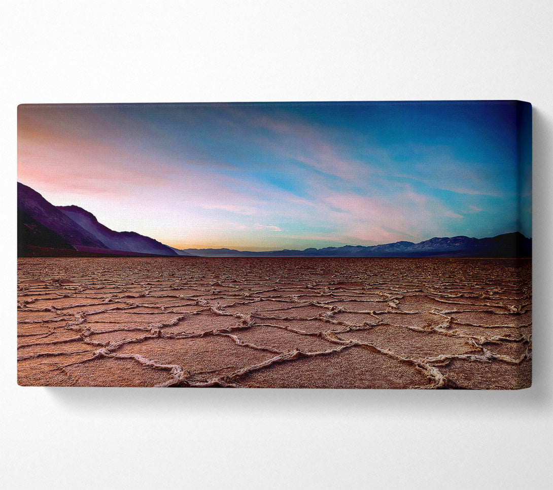  A Canvas Print of Desert Patterns Canvas Print