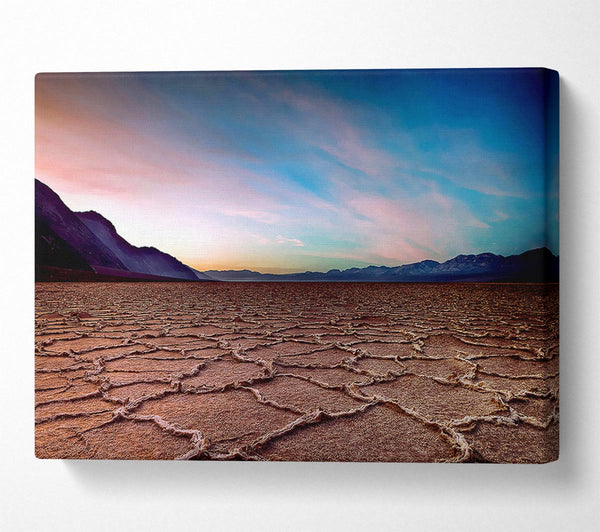  A Canvas Print of Desert Patterns Canvas Print