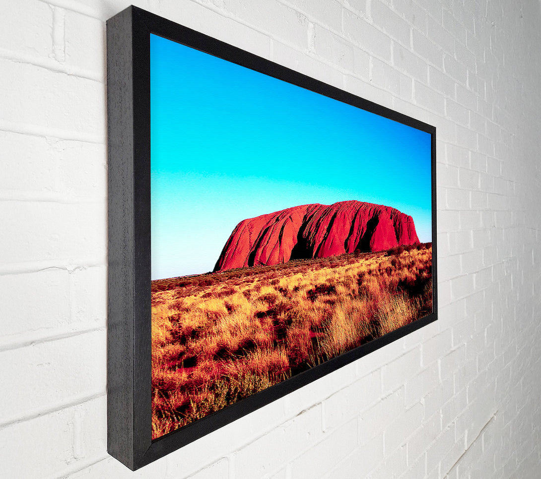  A Canvas Print of Ayres Rock Australia Canvas Wall Art
