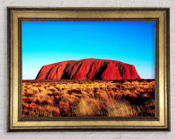 Ayres Rock Australia Framed Print