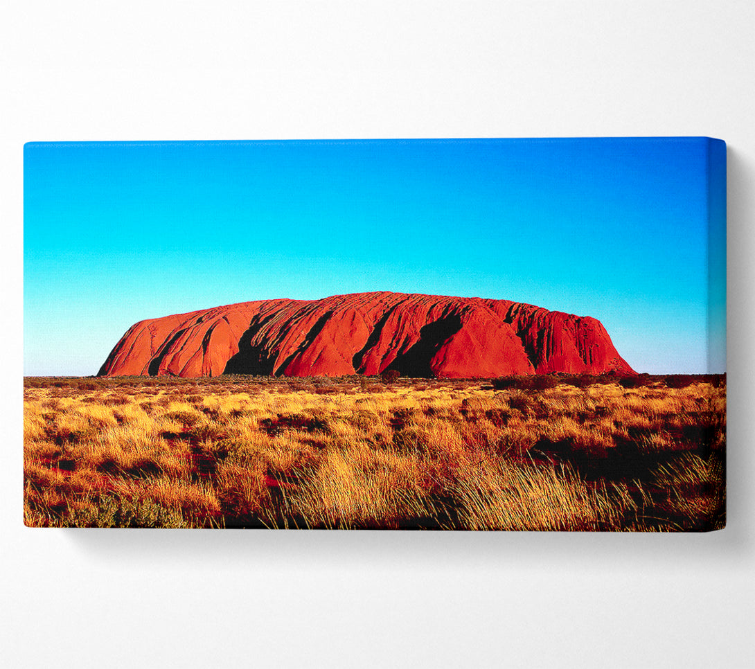  A Canvas Print of Ayres Rock Australia Canvas Wall Art