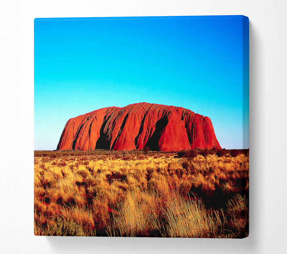  A Canvas Print of Ayres Rock Australia Canvas Wall Art
