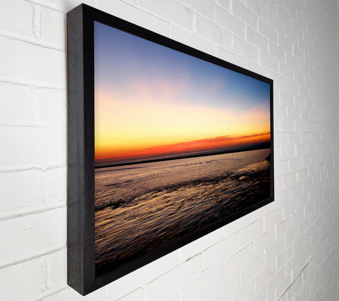  A Canvas Print of Oceans Skyline Canvas Art