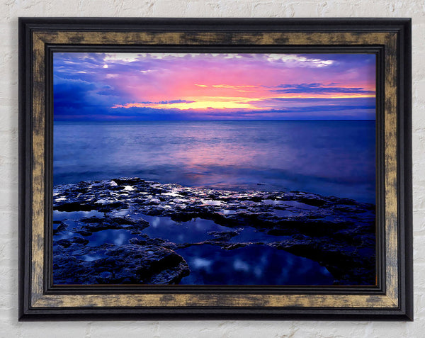 Sunrise At Brighton Beach Framed Print