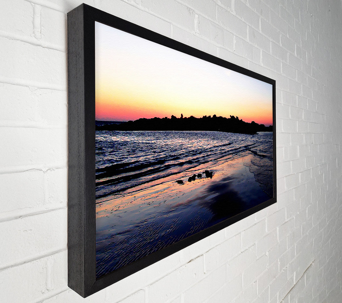  A Canvas Print of Along The Coast Canvas Wall Art
