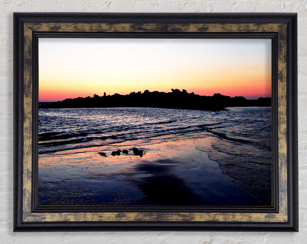 Along The Coast Framed Print