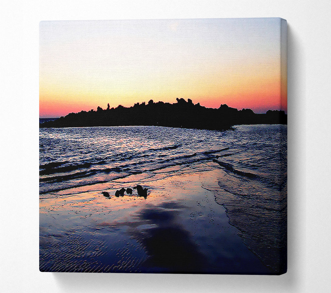  A Canvas Print of Along The Coast Canvas Wall Art