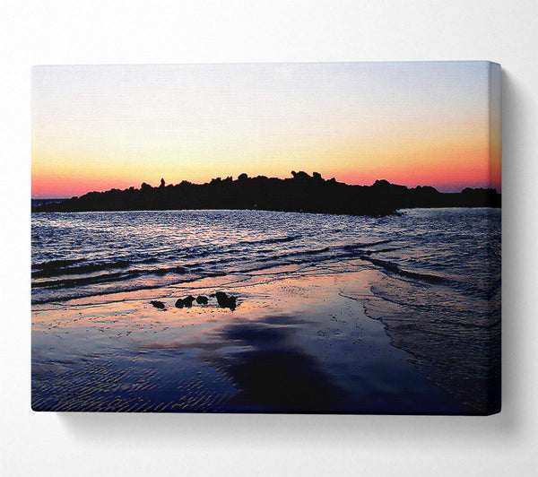  A Canvas Print of Along The Coast Canvas Wall Art