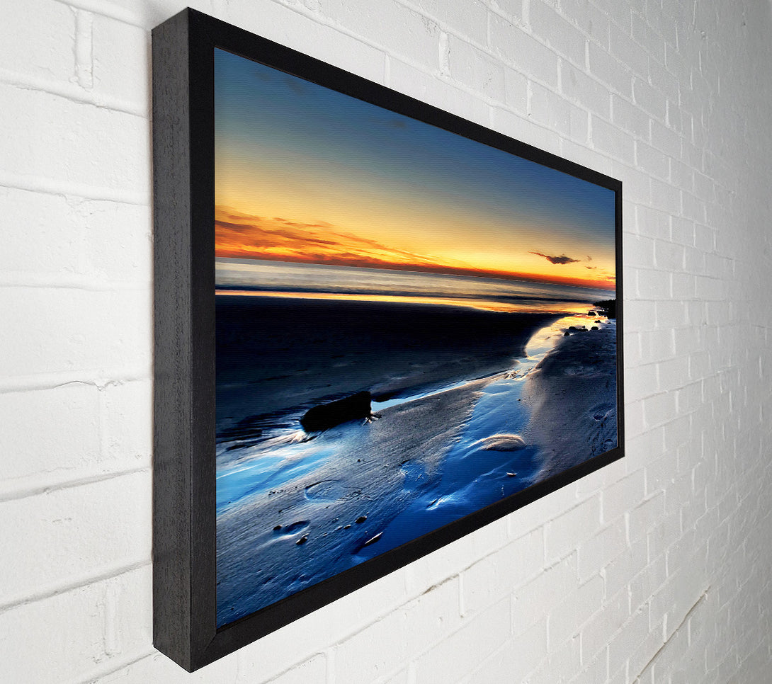  A Canvas Print of The Light On The Ocean Canvas Wall Art