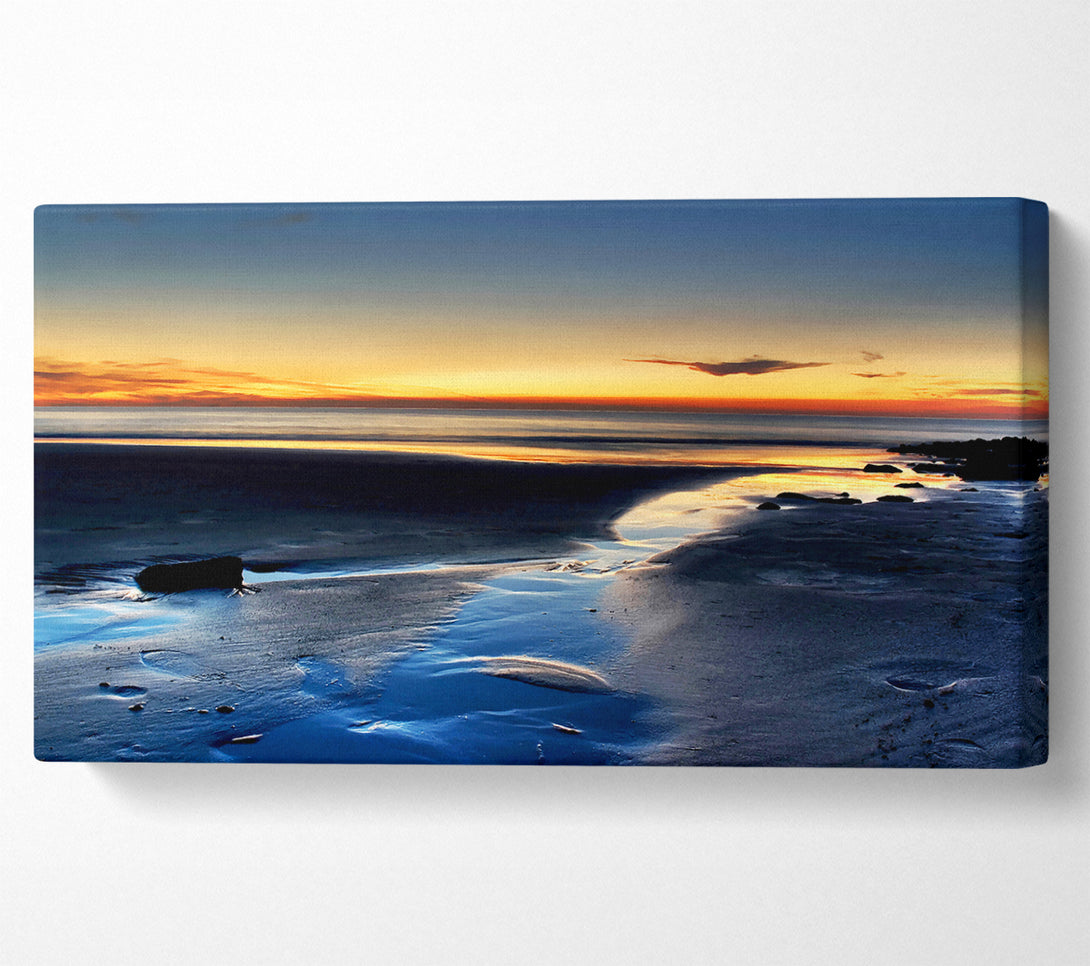  A Canvas Print of The Light On The Ocean Canvas Wall Art