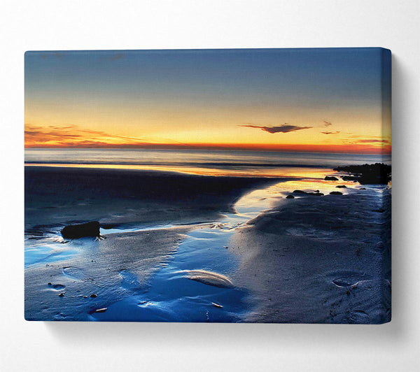  A Canvas Print of The Light On The Ocean Canvas Wall Art