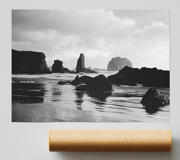 The Oceans Architect B N W Print