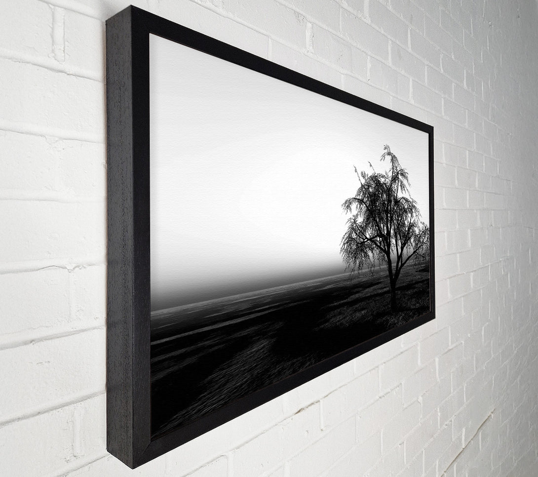  A Canvas Print of The Way The Wind Blows B n W Canvas Wall Art