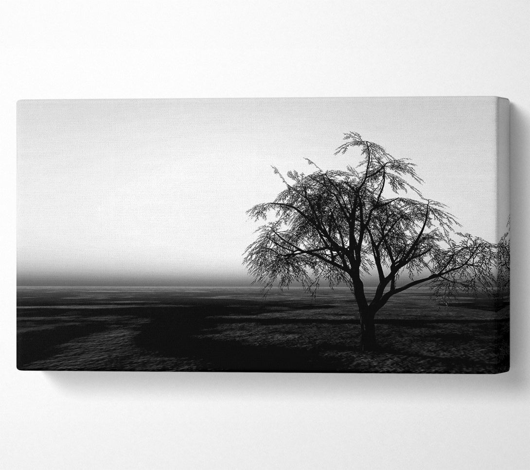  A Canvas Print of The Way The Wind Blows B n W Canvas Wall Art
