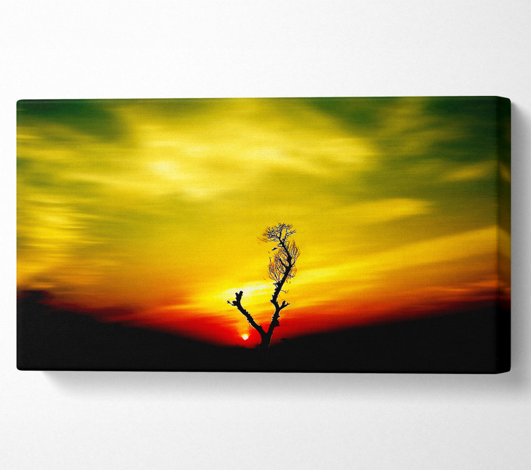  A Canvas Print of Stunning Sky Delight Canvas Print