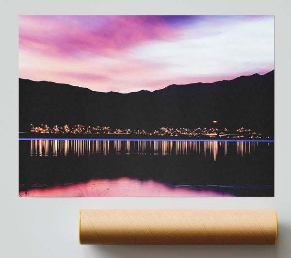 Pink Nightfall Print