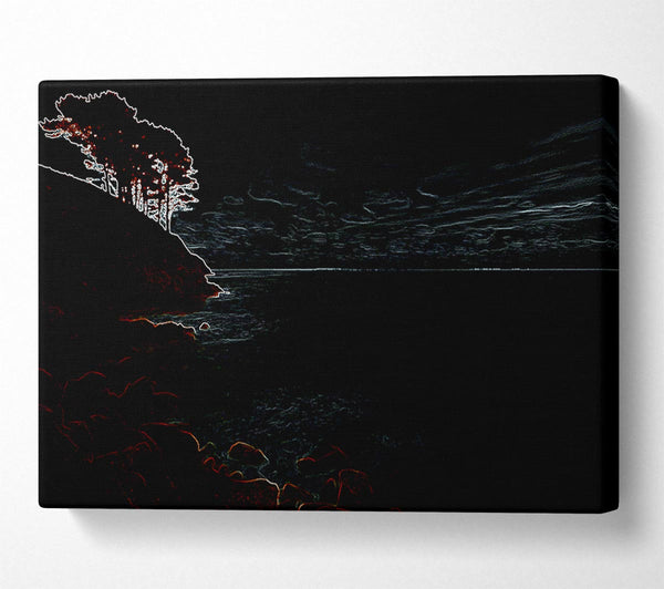  A Canvas Print of Tree On The Hill Canvas Art