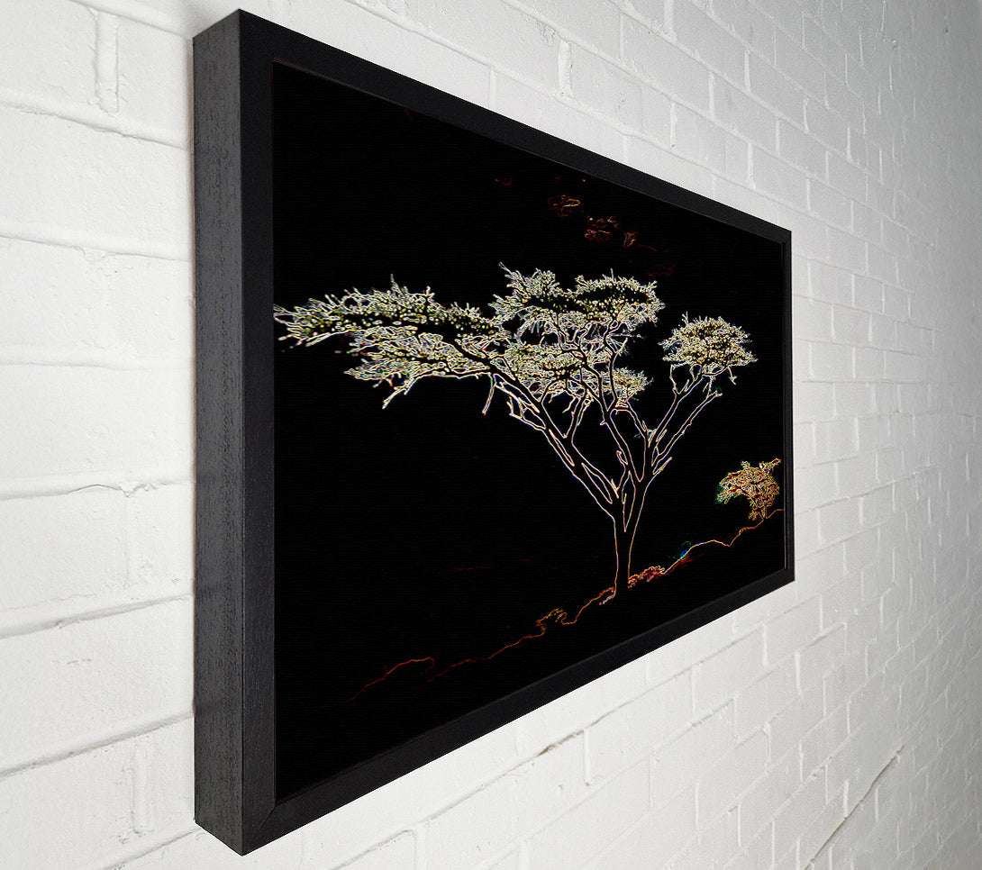  A Canvas Print of Night Tree Canvas Wall Art