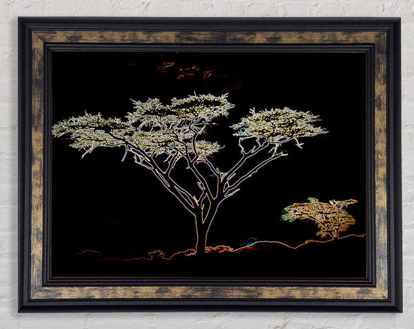 Night Tree Framed Print