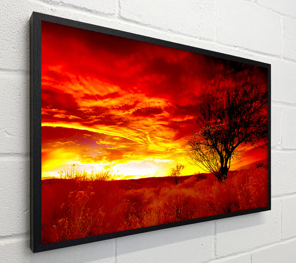 Red Yorkshire Dales Sunrise