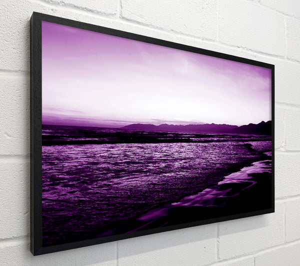 Purple Ocean At First Light