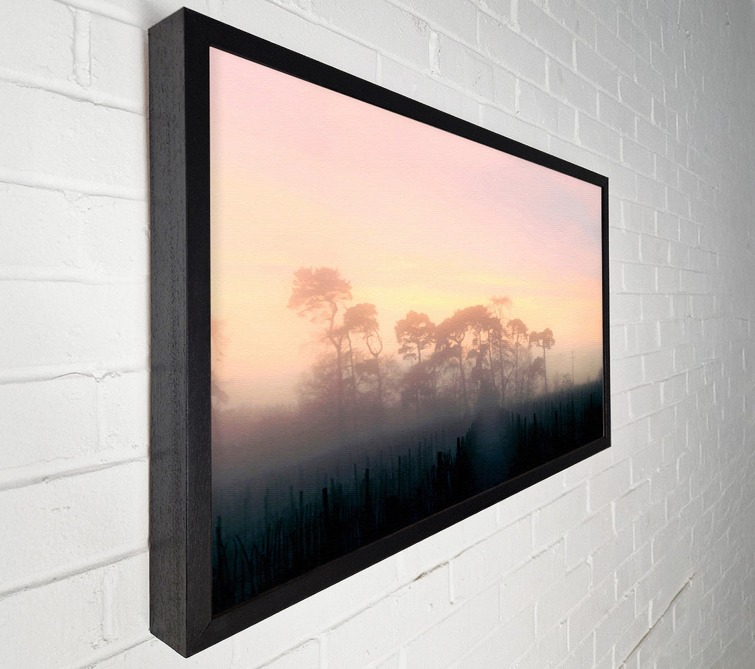  A Canvas Print of Yorkshire Dales Mist Canvas Print