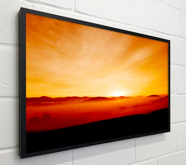 Golden Sunrise Mist