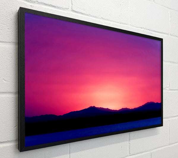 Pink Sunset Skies