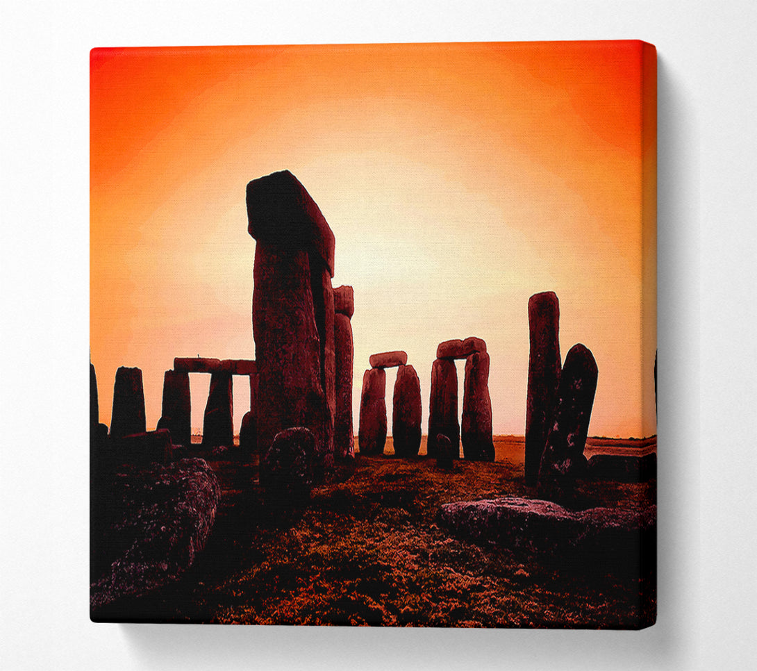  A Canvas Print of Stonehenge Miracle Canvas Art