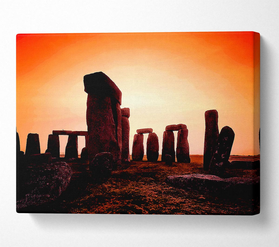  A Canvas Print of Stonehenge Miracle Canvas Art