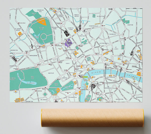 London Map Print