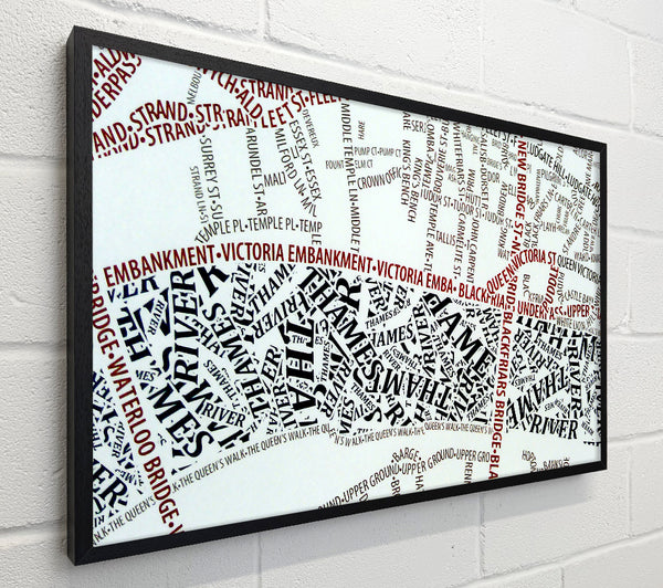 London River Thames Map