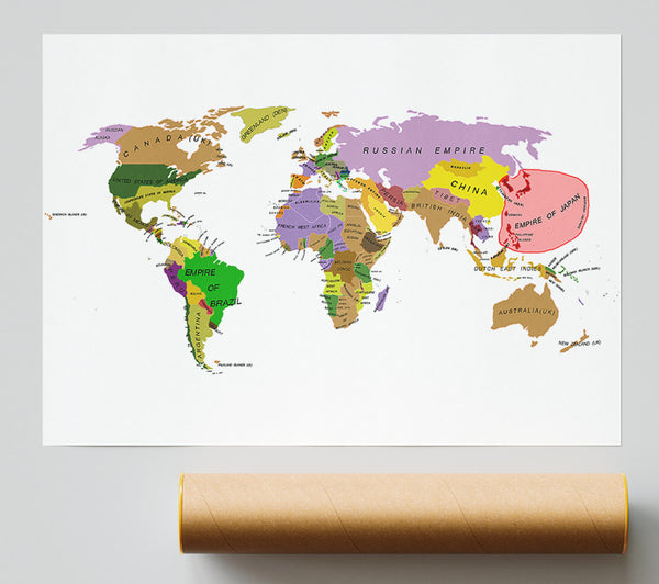 World Of 1914 Print