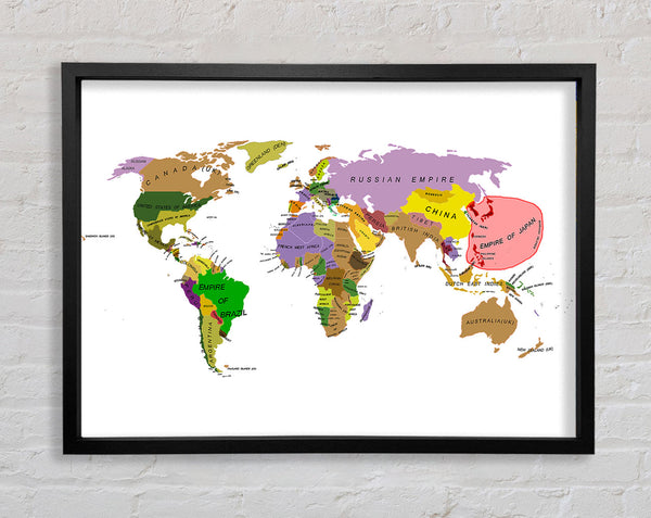 World Of 1914 Framed Print