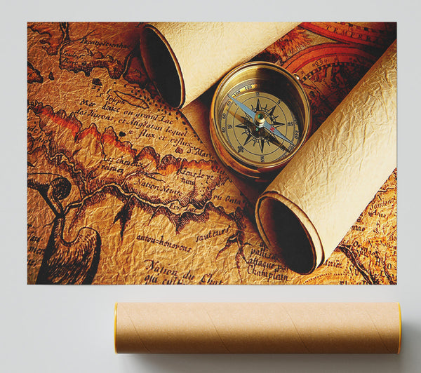 Old World Maps Print