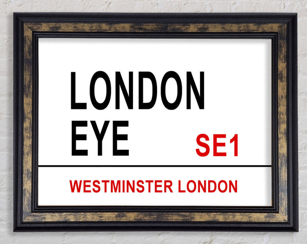 London Eye Signs
